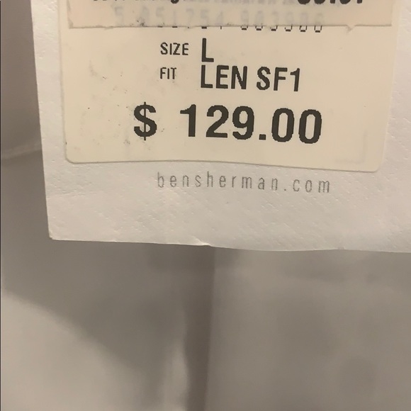 Ben Sherman white button down dress shirt - Picture 2 of 6